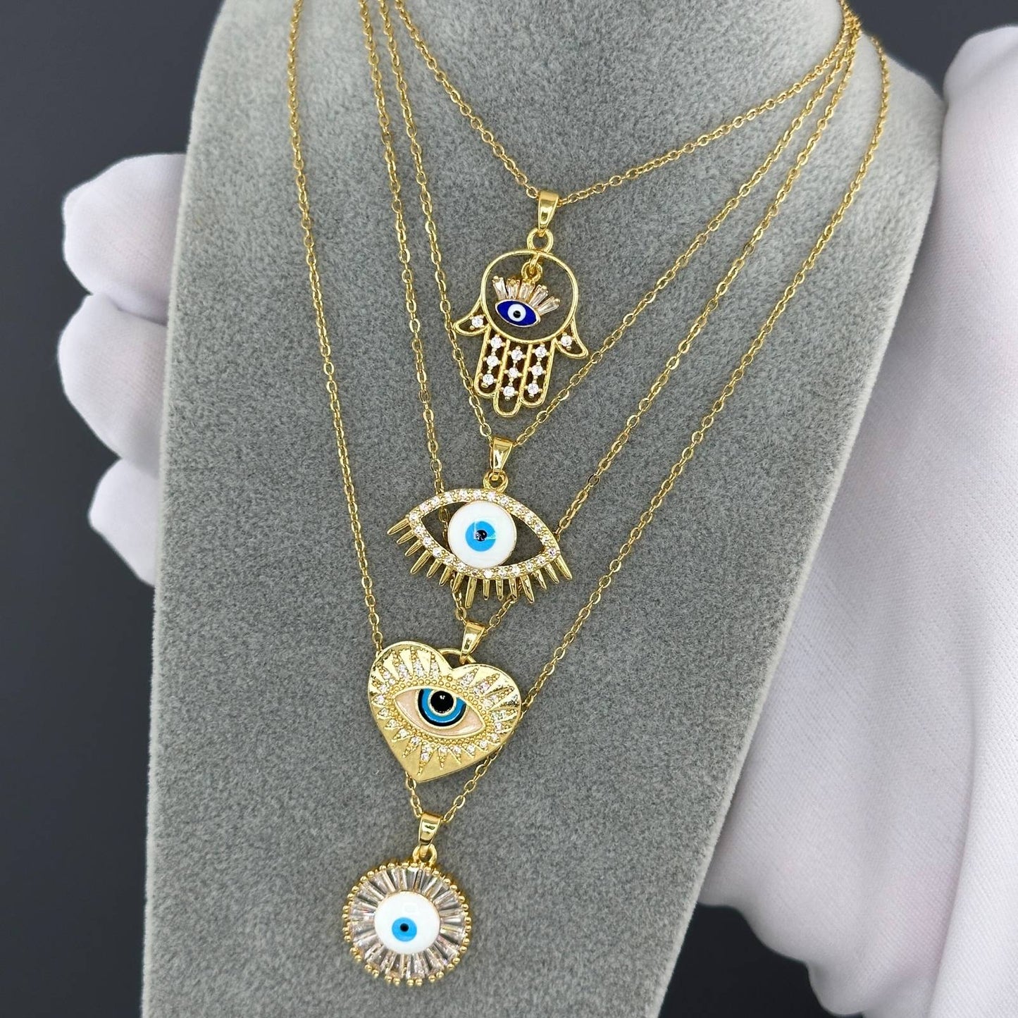 Evie Evil Eye necklace