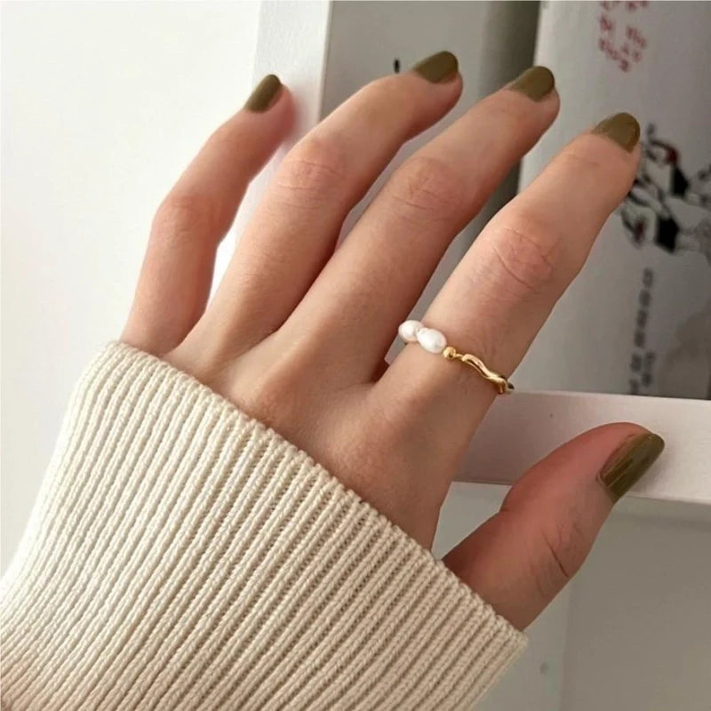 Mimi pearl ring