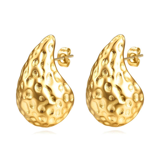 Collette teardrops earrings gold