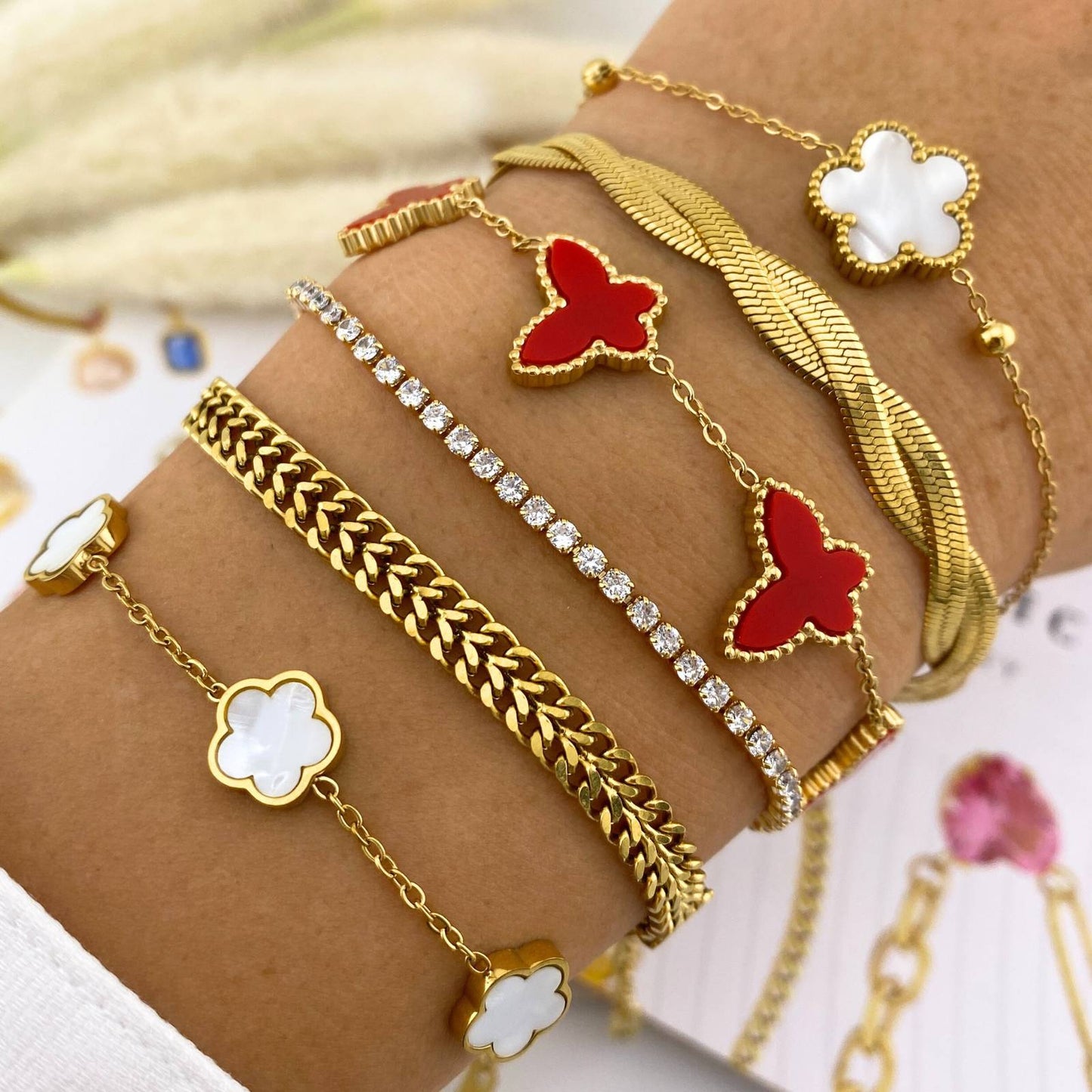 Vonnie bracelet white