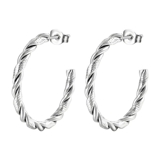 Alexa 3/4 hoop earrings