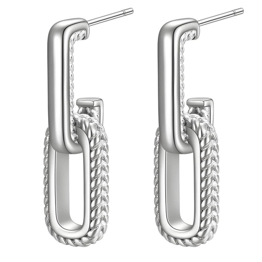 Amelia drop stud earrings