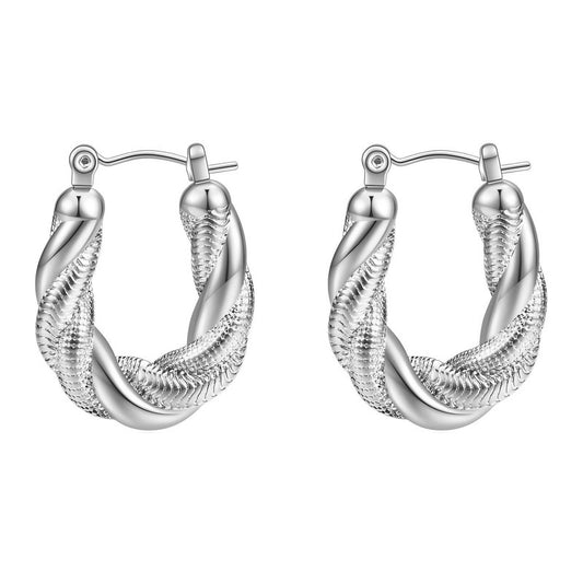 Grace hoop earrings