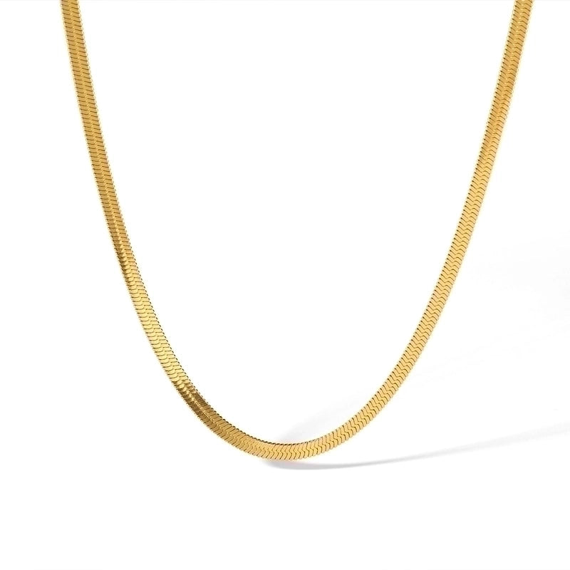 Myah herringbone necklace